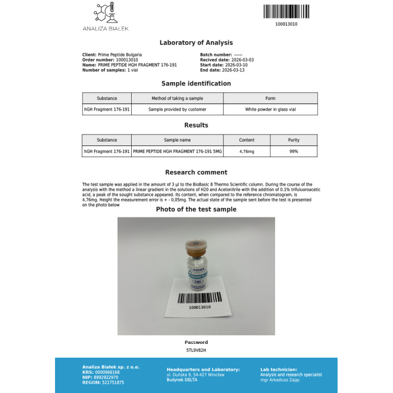 HGH fragment 176-191 5 mg