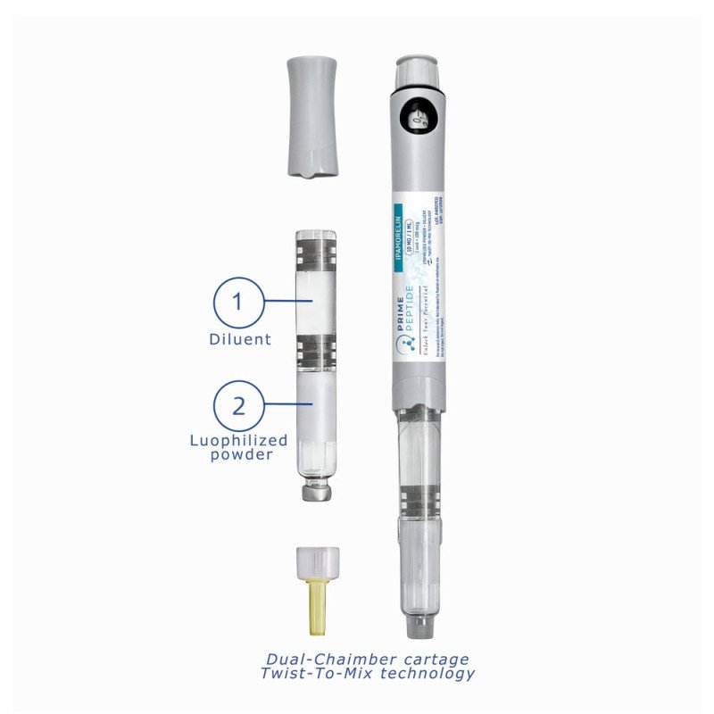 Ipamorelina (Ipamorelín) 10mg/1ml | Długopis z podwójną komorą Ipamorelina (Ipamorelín) 10mg/1ml | Długopis z podwójną komorą